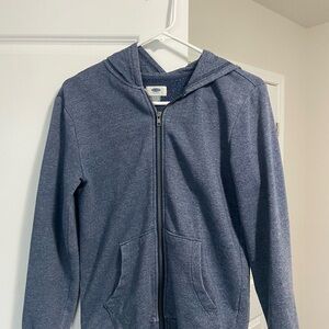 Blue Zip-Up Old Navy Hoodie